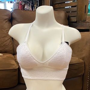 ⚡️ SALE NWT Maidenform White Lace Bralette
